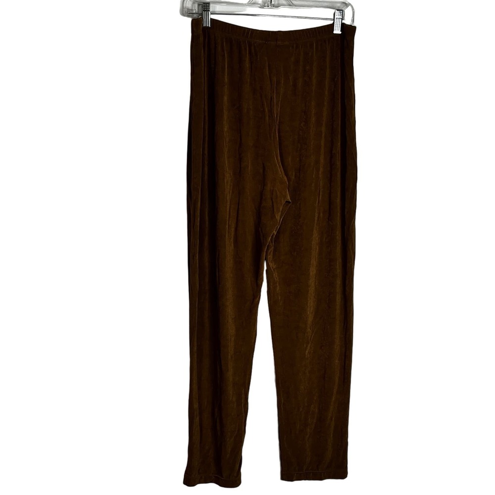 Chico's Women's Travelers Classic No Tummy Wrinkle Resistant Straight Leg Pants - Picture 4 of 6